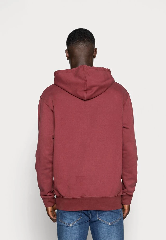 Mennace Mennace ESSENTIAL SIG HOODIE UNISEX – Hoodie – Burgundy