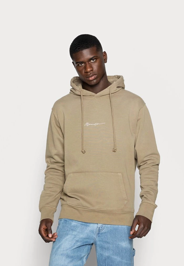 mennace Mennace ESSENTIAL SIG HOODIE UNISEX – Hoodie – Khaki