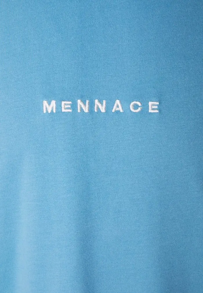 Mennace MENNACE ESSENTIAL UNISEX – Print T-shirt – Blue
