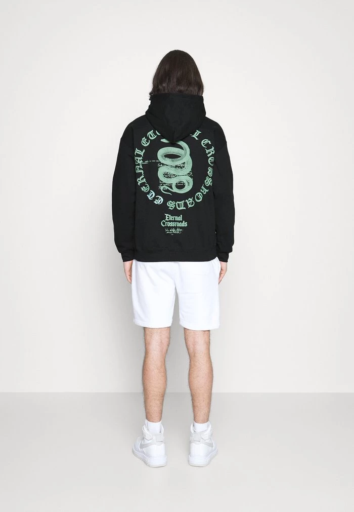 mennace Mennace ETERNAL CROSSROADS HOODIE – Sweatshirt – Black