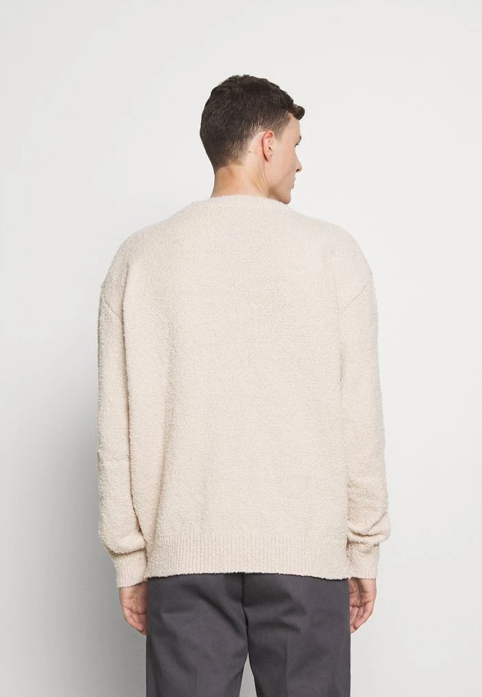 Mennace Mennace EVIAN BOUCLE SLOUCH KNIT UNISEX – Jumper – Cream