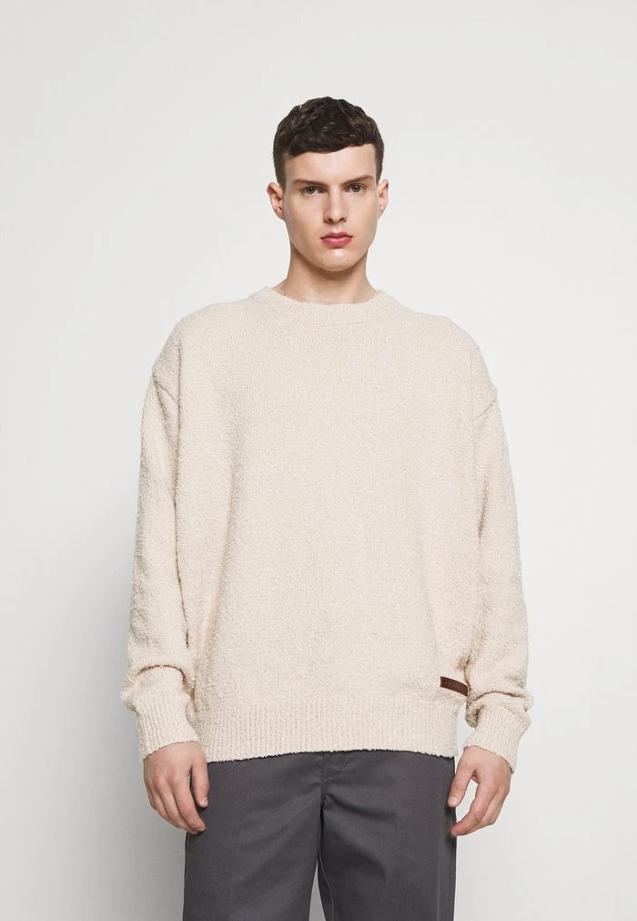 mennace Mennace EVIAN BOUCLE SLOUCH KNIT UNISEX – Jumper – Cream
