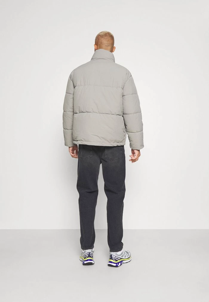 Mennace Mennace EVIAN PUFFER JACKET UNISEX – Winter Jacket – Light Grey