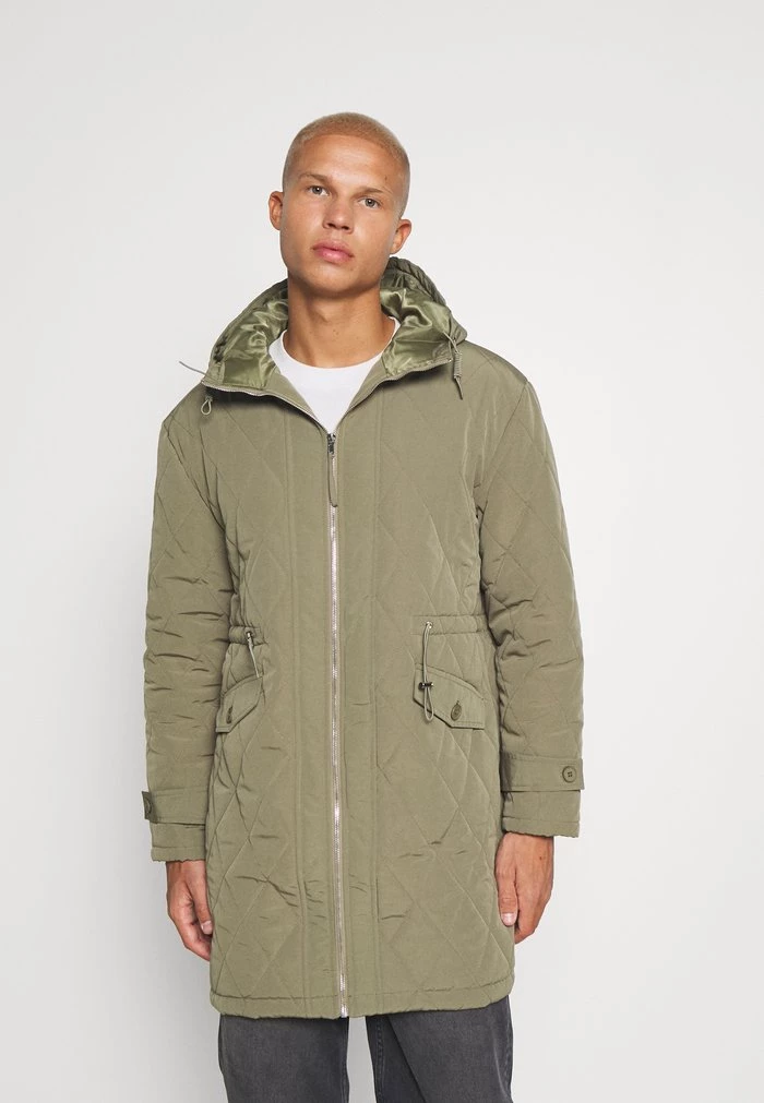 mennace MENNACE EVIAN QUILTED JACKET – Winter Coat – Green