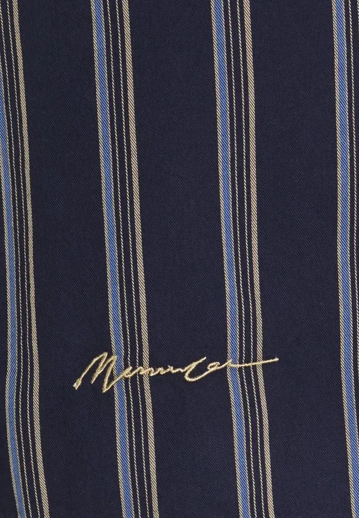 Mennace Mennace FINE PREPPY STRIPE PULL ON UNISEX – Shorts – Navy