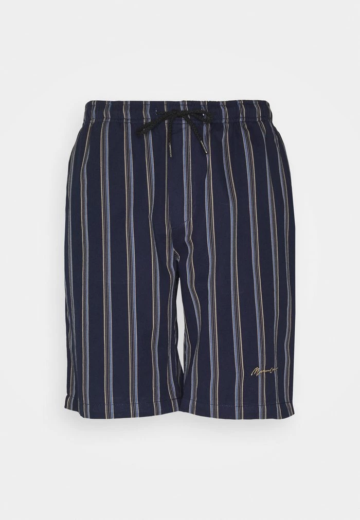 mennace Mennace FINE PREPPY STRIPE PULL ON UNISEX – Shorts – Navy