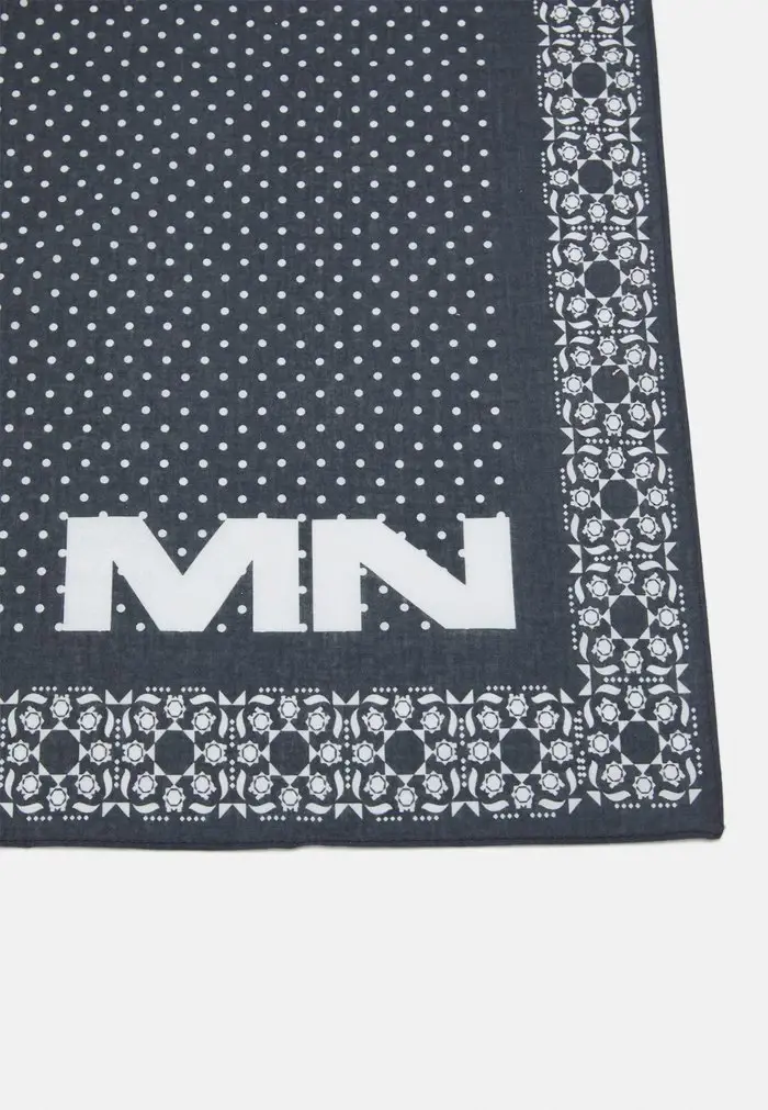 Mennace Mennace HAVANA NIGHTS PRINT BANDANA UNISEX – Foulard – Grey