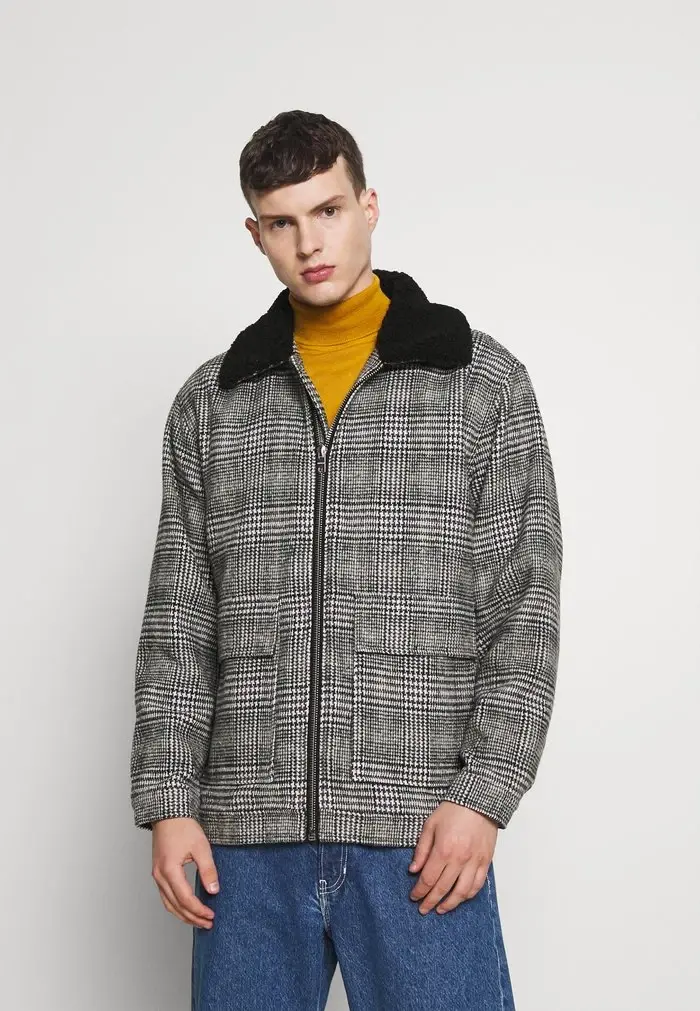 mennace Mennace HENNESSEY BORG COLLAR JACKET – Summer Jacket – Multi