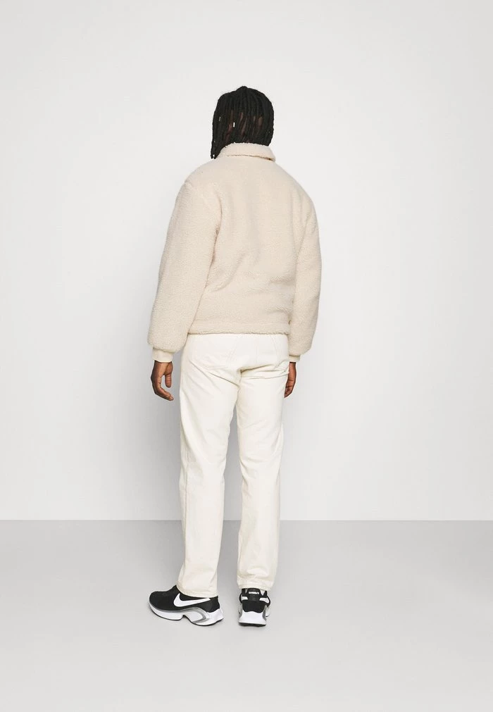 Mennace Mennace HENNESSEY BORG JACKET – Winter Jacket – Off White