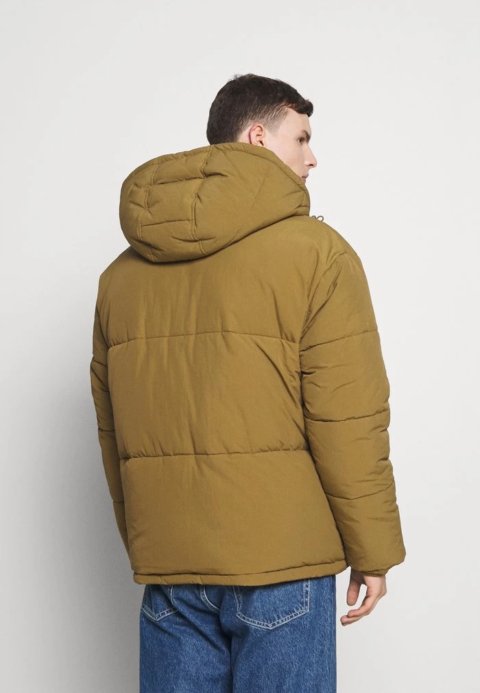 Mennace Mennace HENNESSEY HOODED PUFFER JACKET – Winter Jacket – Light Brown