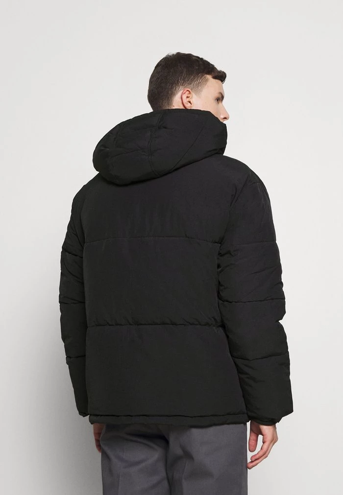 Mennace Mennace HENNESSEY OVERSIZED HOODED PUFFER JACKET – Winter Jacket – Black