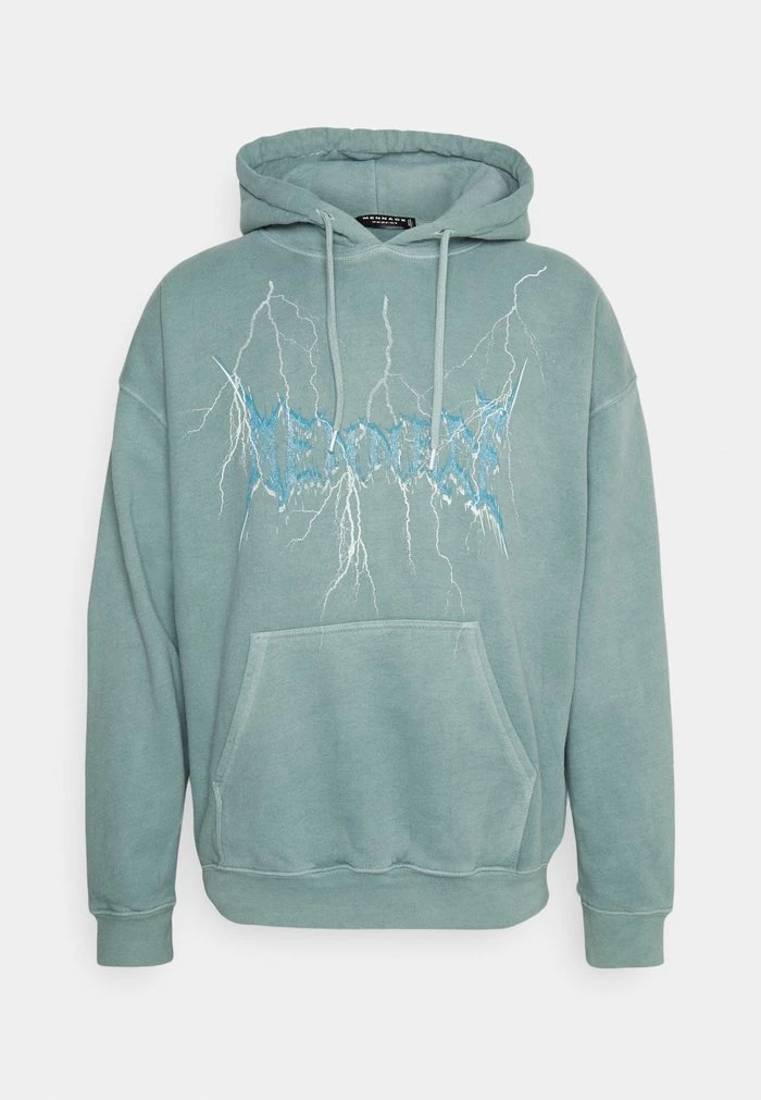 mennace MENNACE LIGHTNING STRIKE HOODIE – Hoodie – Blue