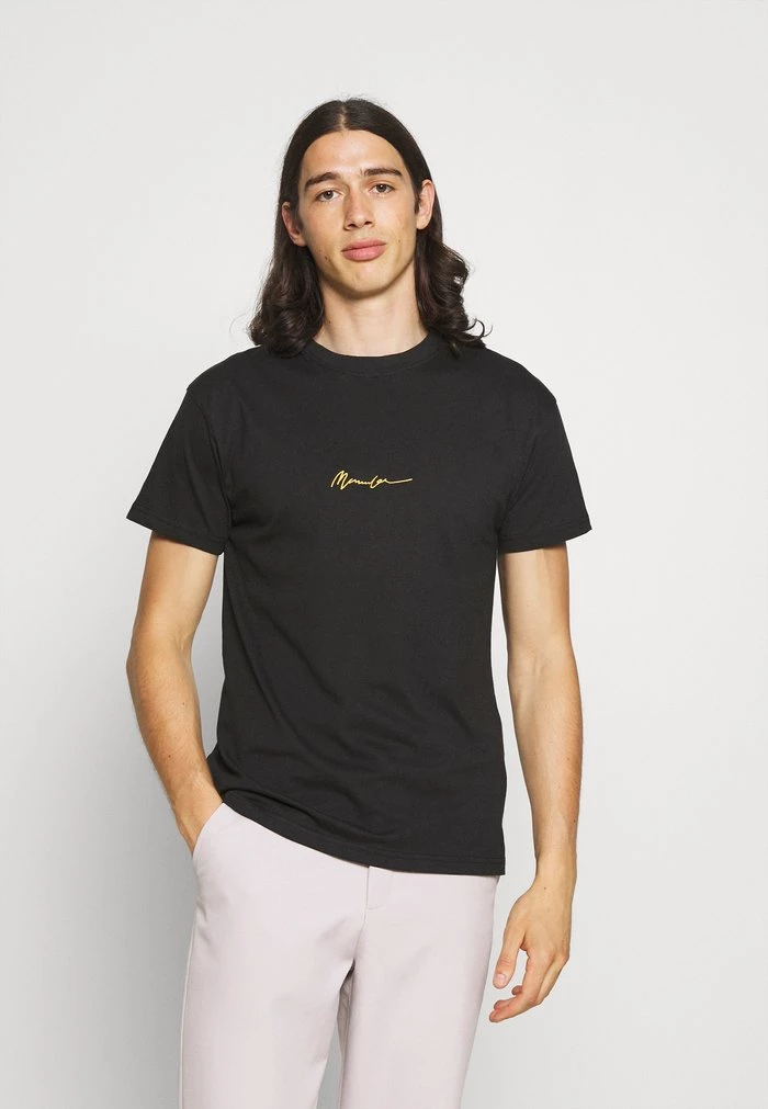 Mennace Mennace 2PACK – Print T-shirt – Black/grey