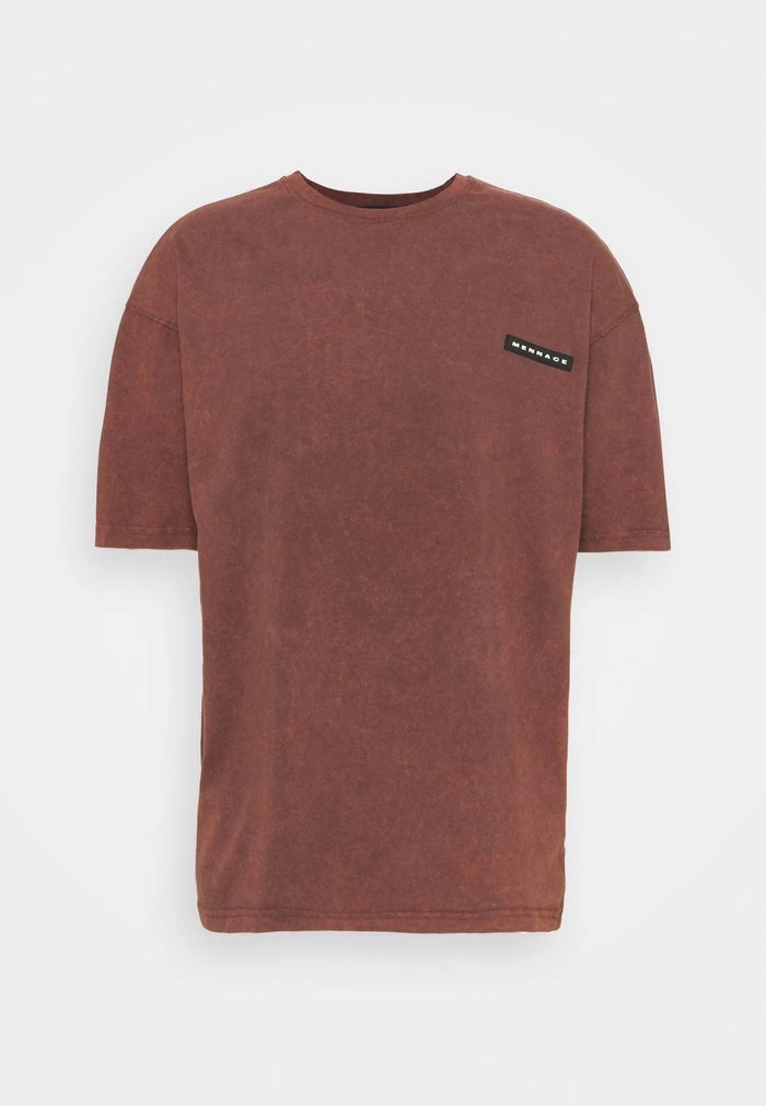 Mennace Mennace Basic T-shirt – Brown