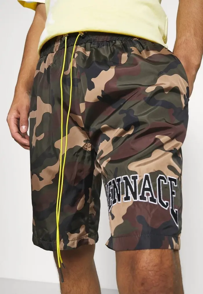 Mennace Mennace CAMO PULL ON – Shorts – Khaki