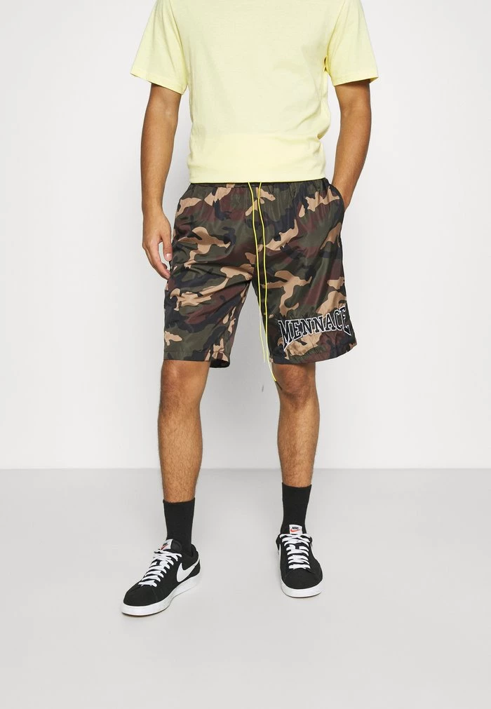 mennace Mennace CAMO PULL ON – Shorts – Khaki