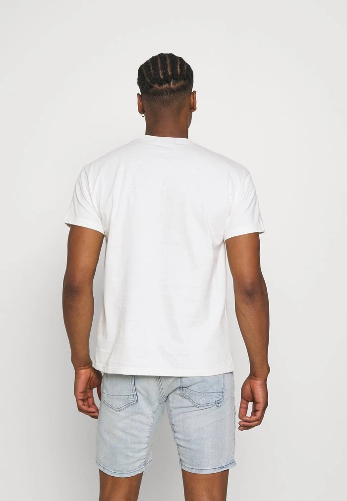 Mennace MENNACE CLASSIC SPORT – Print T-shirt – White