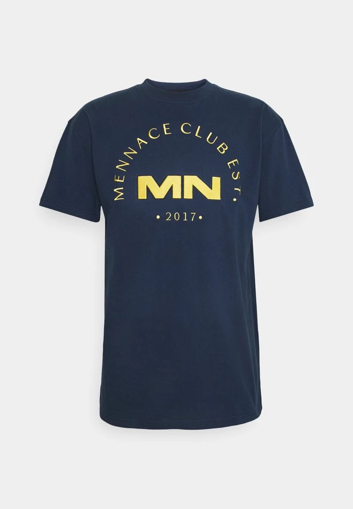 mennace Mennace CLUB – Print T-shirt – Blue