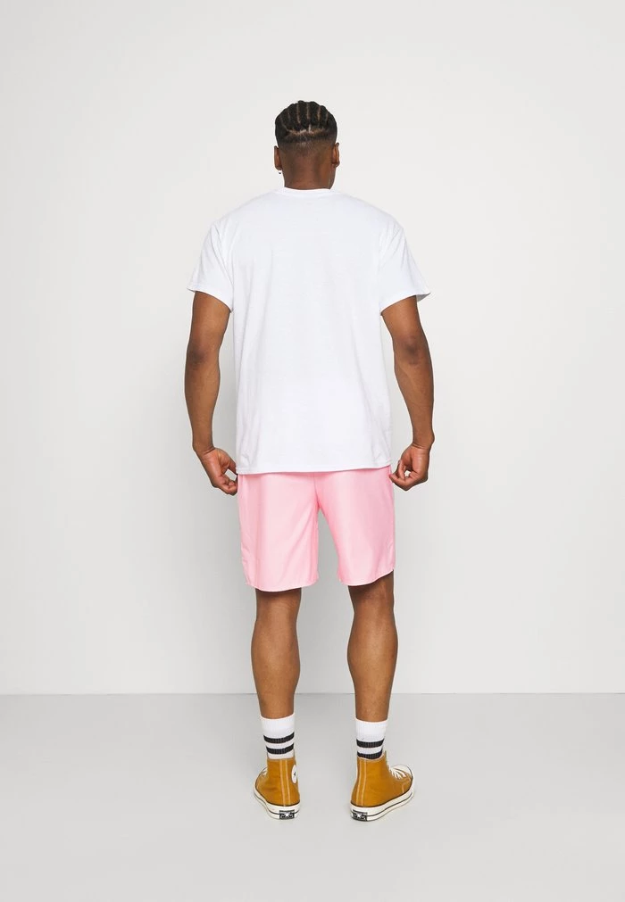 Mennace Mennace CONTRAST STRIPE – Shorts – Pink