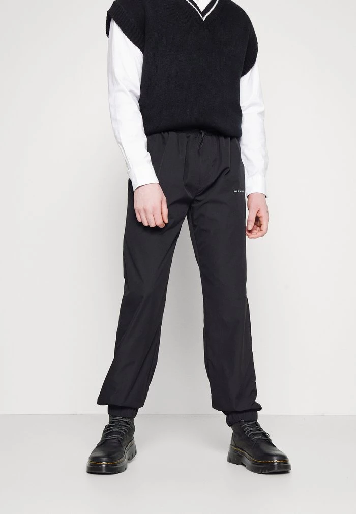 mennace Mennace CUFFED TROUSER – Trousers – Black