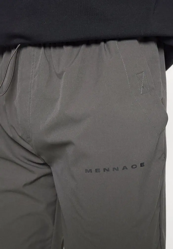Mennace MENNACE CUFFED TROUSER – Trousers – Charcoal