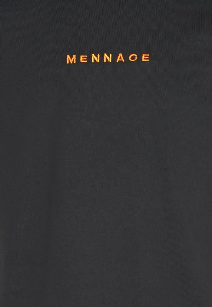 Mennace MENNACE ESSENTIAL – Print T-shirt – Black