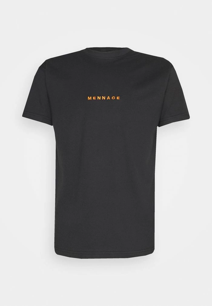 mennace MENNACE ESSENTIAL – Print T-shirt – Black