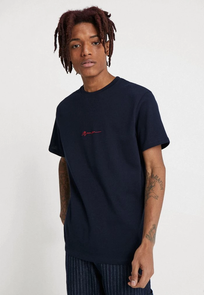 mennace Mennace ESSENTIAL TEE – Basic T-shirt – Navy