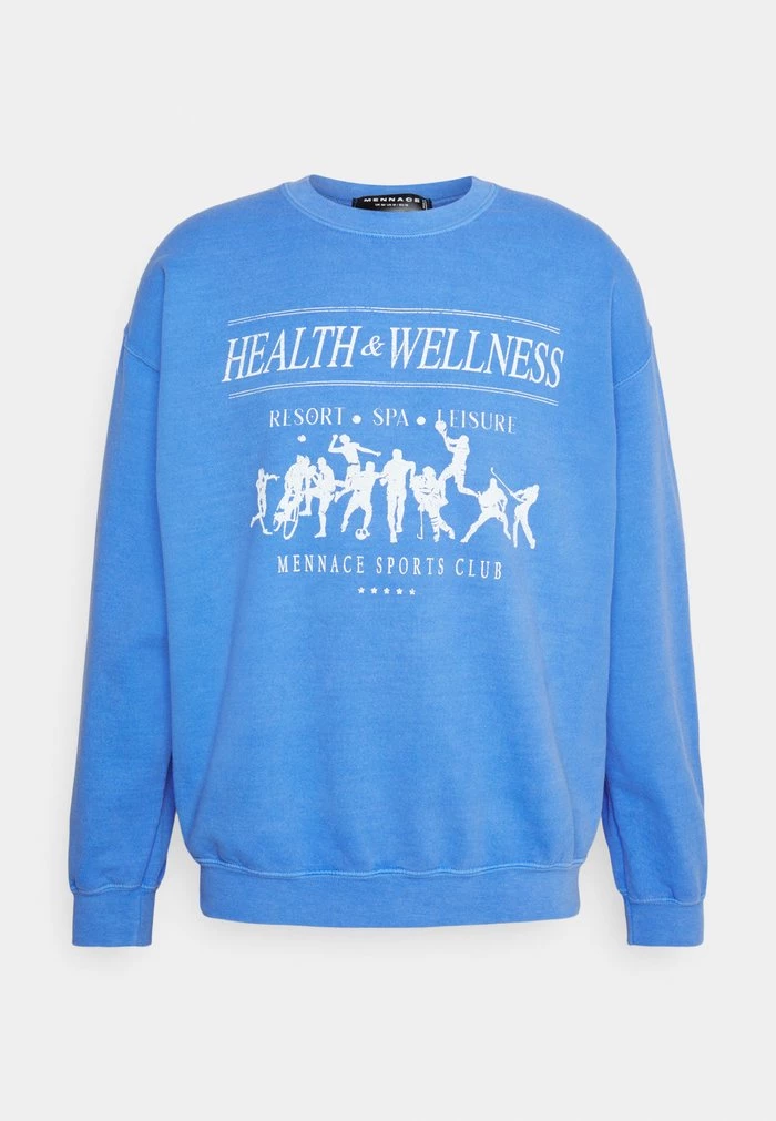 mennace Mennace HEALTH WELLNESS – Sweatshirt – Blue