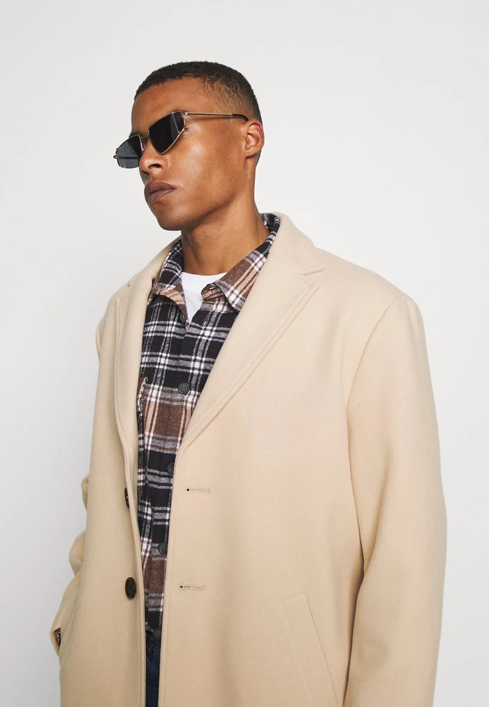 Mennace Mennace HENNESSEY COAT – Classic Coat – Beige