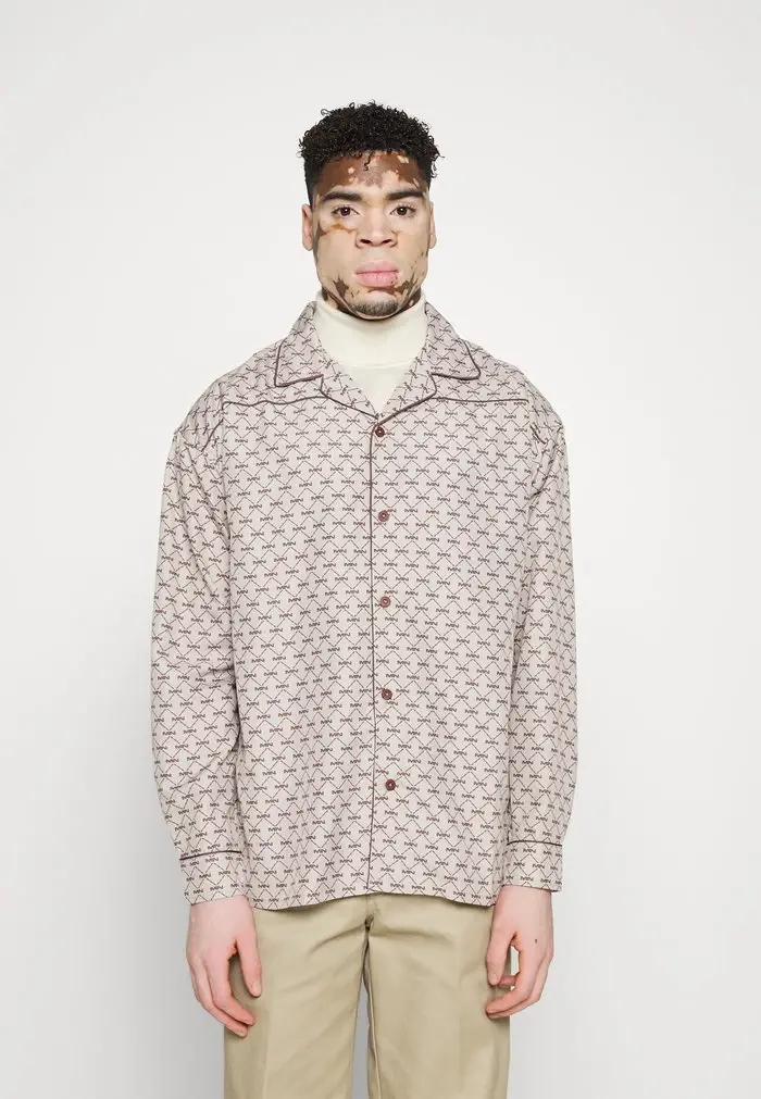 mennace Mennace MONOGRAM – Shirt – Light Brown