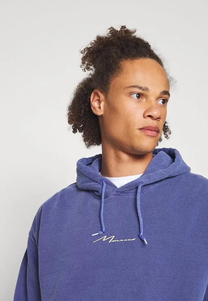 Mennace Mennace MULTI DISTORT – Sweatshirt – Blue