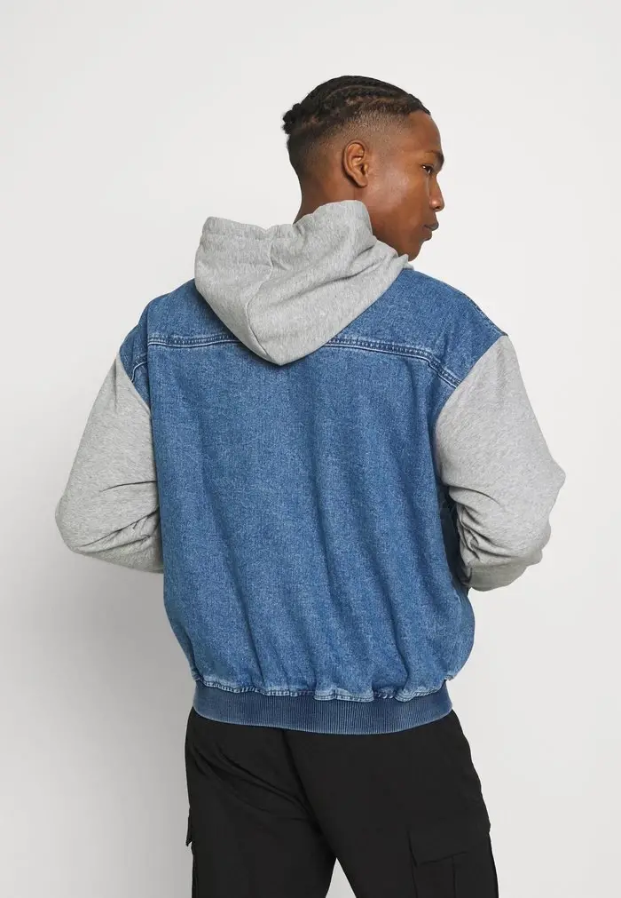 Mennace Mennace OVERSIZED JACKET – Denim Jacket – Blue