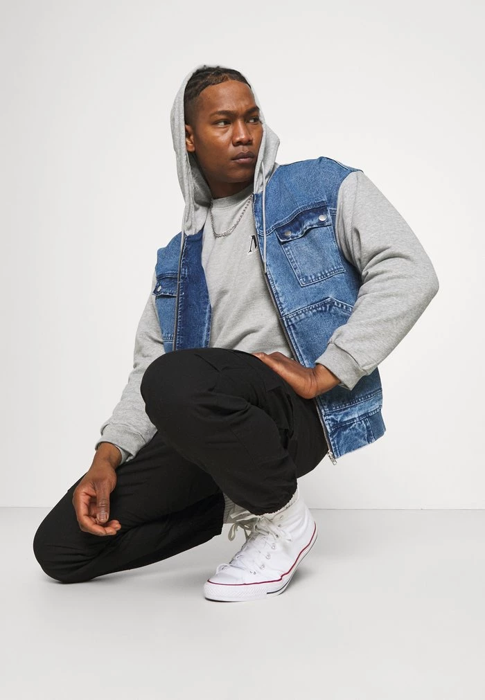 Mennace Mennace OVERSIZED JACKET – Denim Jacket – Blue