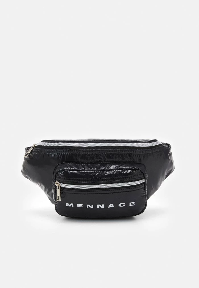 mennace Mennace PATENT BUMBAG – Bum Bag – Black