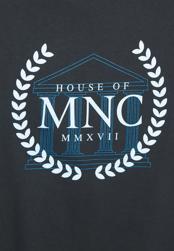 Mennace Mennace Print T-shirt – Black