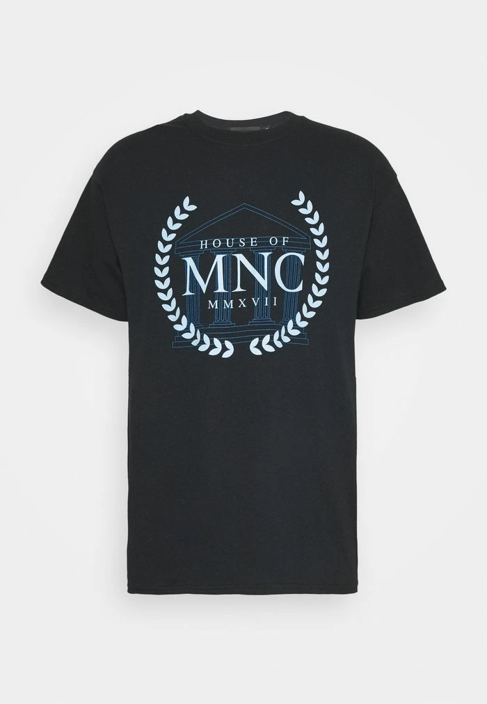 mennace Mennace Print T-shirt – Black