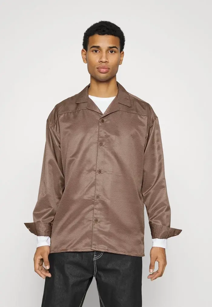mennace Mennace REVERE – Shirt – Brown