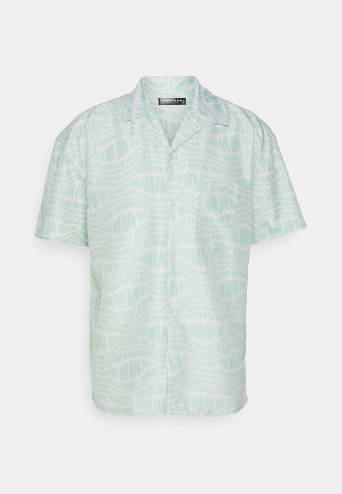 Mennace Mennace REVERE SHIRT – Shirt – Light Blue