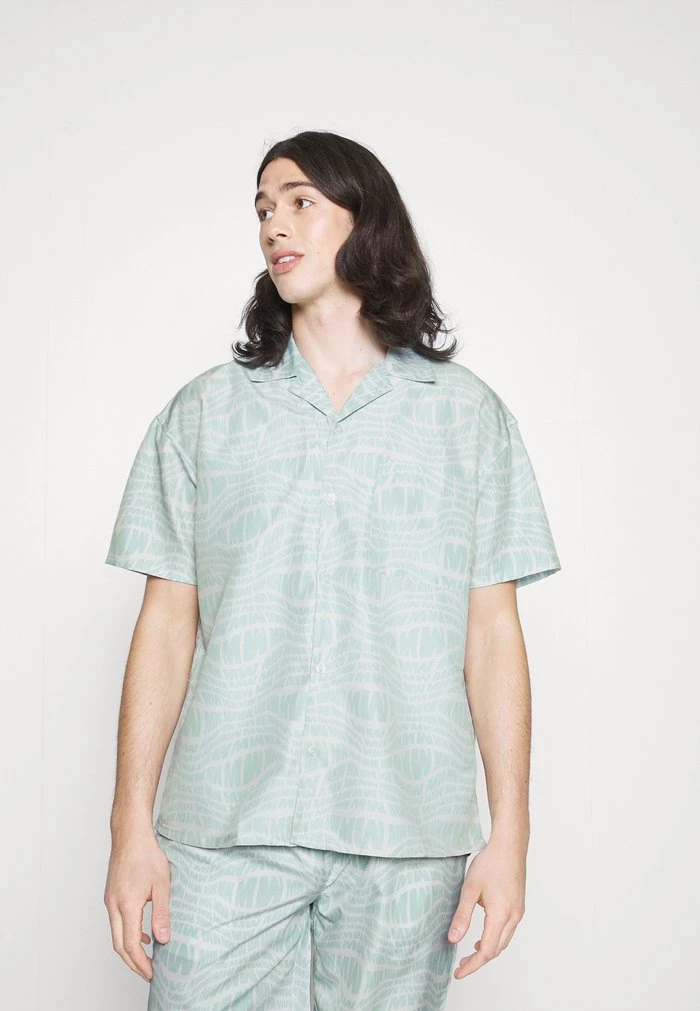 mennace Mennace REVERE SHIRT – Shirt – Light Blue