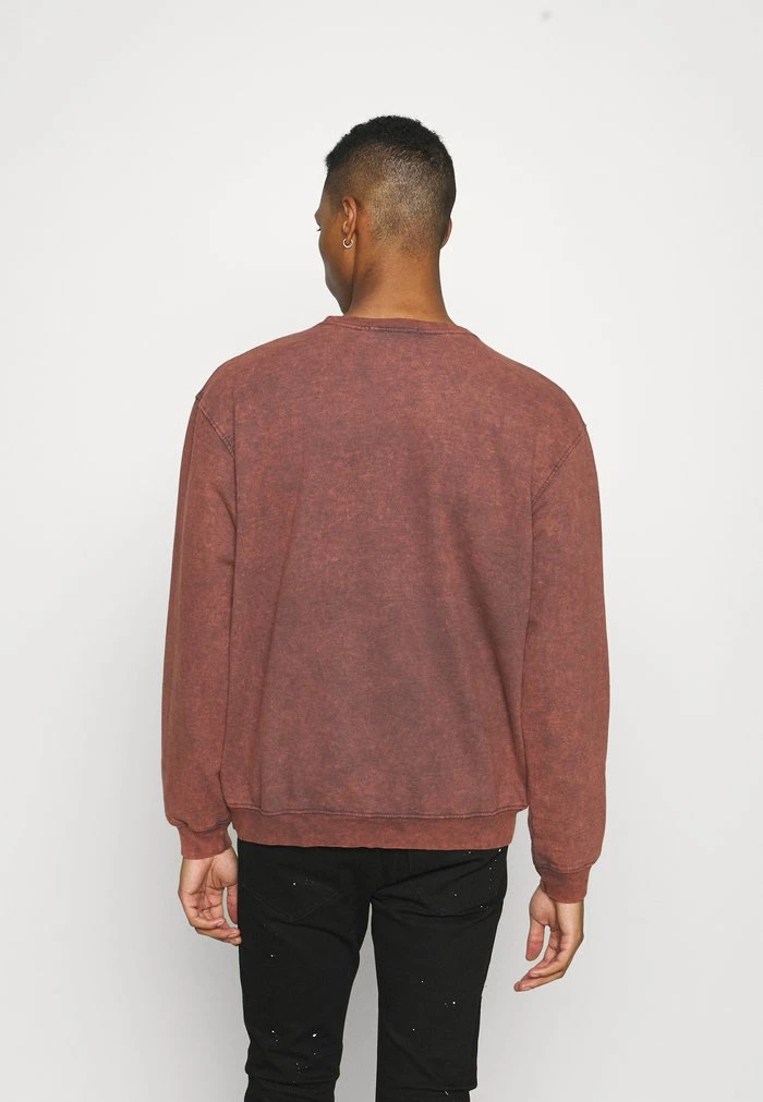 Mennace Mennace ROSEBOWL WASHED – Sweatshirt – Brown