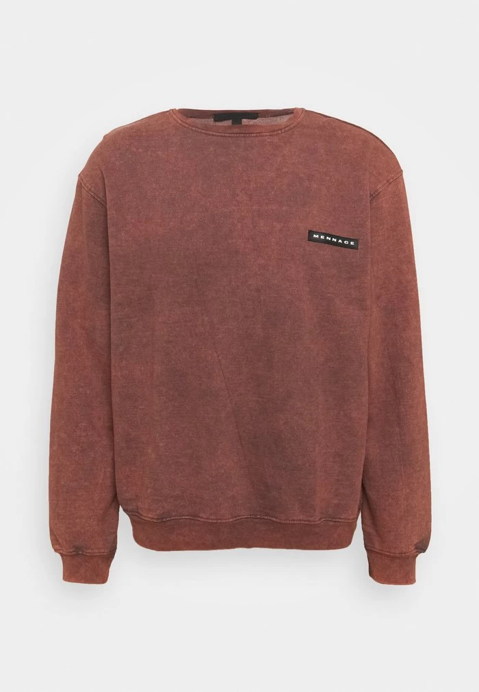 Mennace Mennace ROSEBOWL WASHED – Sweatshirt – Brown