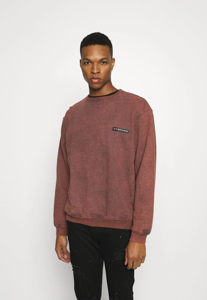 mennace Mennace ROSEBOWL WASHED – Sweatshirt – Brown