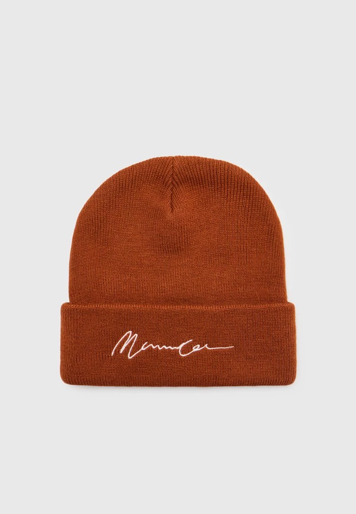 mennace Mennace SIGNATURE BEANIE UNISEX – Beanie – Tan