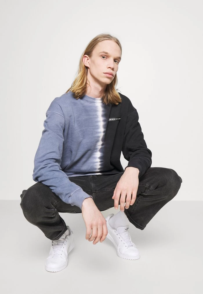 Mennace Mennace SPLIT DYE – Sweatshirt – Grey