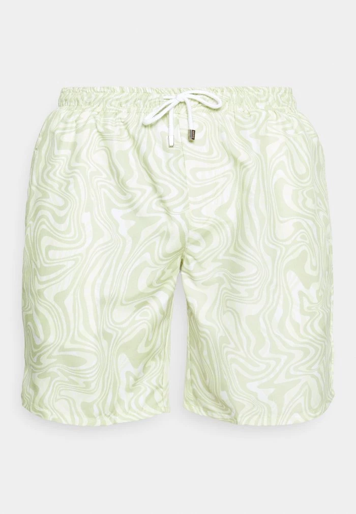 Mennace Mennace SWIRL SWIM – Shorts – Yellow
