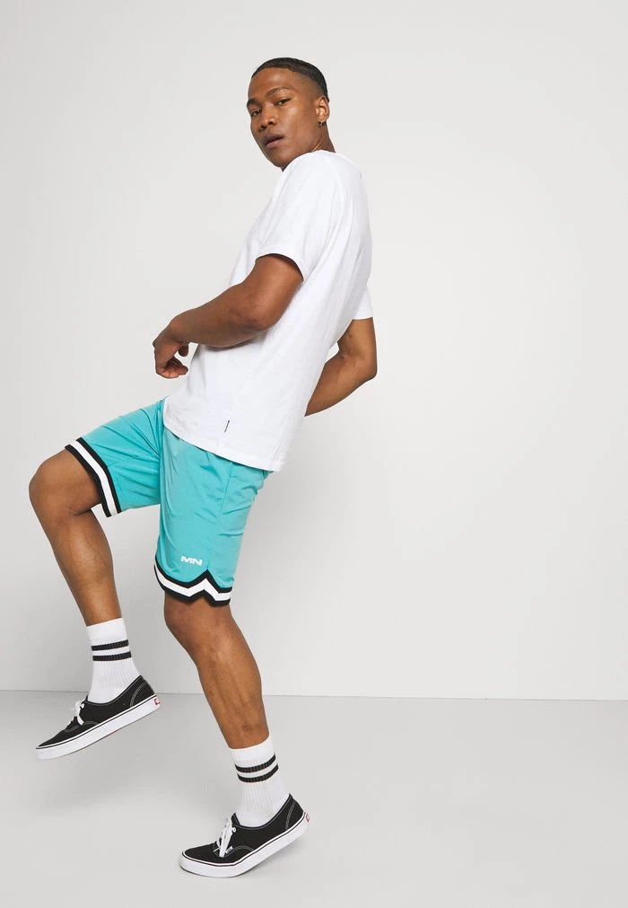 Mennace Mennace TAPED BASKETBALL – Shorts – Light Blue