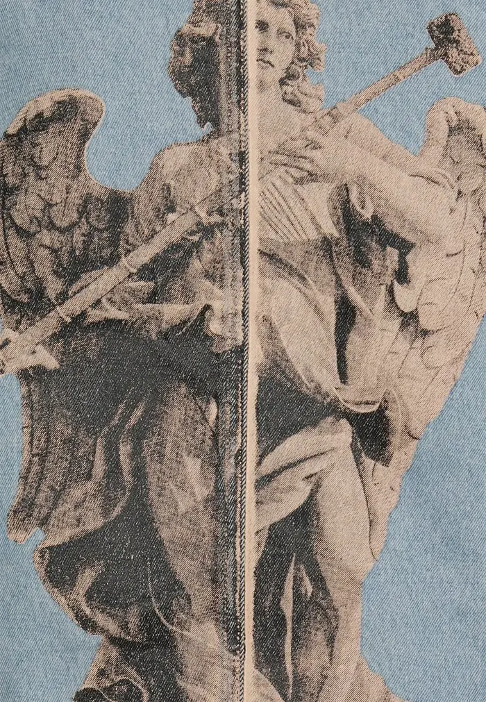 Mennace Mennace UNISEX – Denim Jacket – Blue