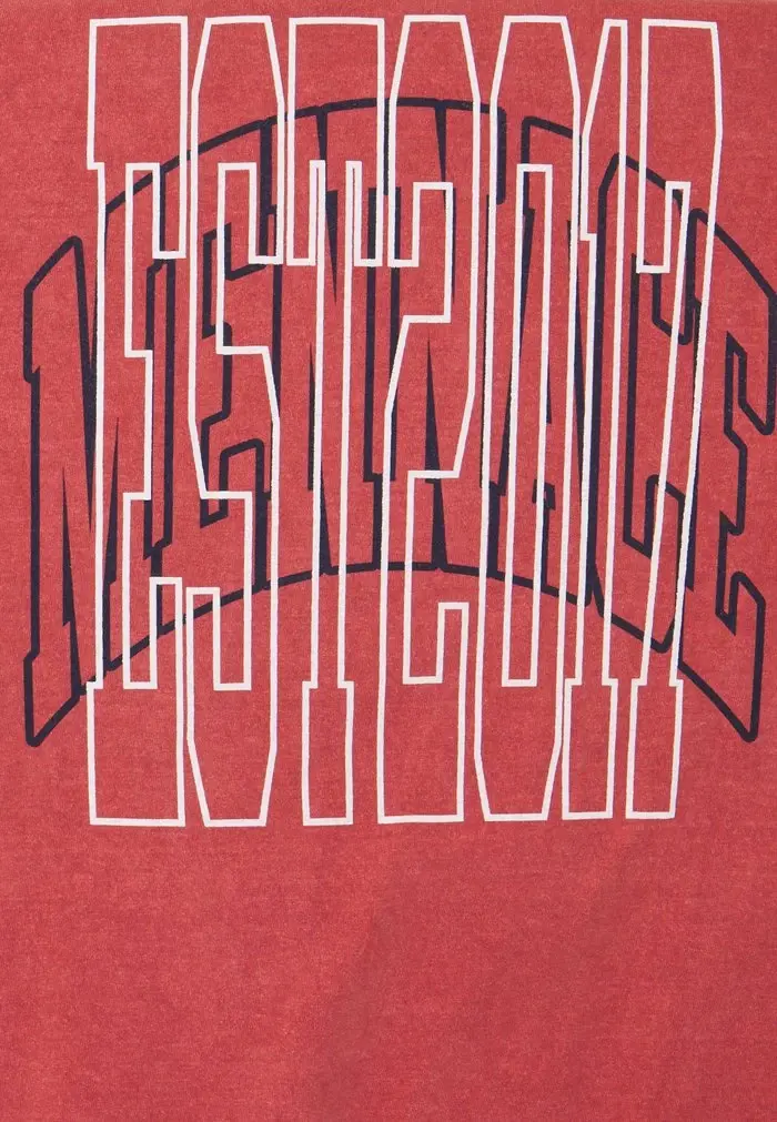 Mennace Mennace UNISEX – Print T-shirt – Burnt Orange