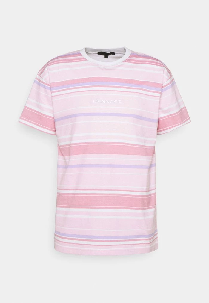 Mennace MENNACE UNISEX SUNDAZE – Print T-shirt – Pink